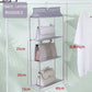 Bag Storage Hanging Bag Wall Hanging Fabric Dustproof Household Wardrobe Clothes Kitchen Storage Bag Storage Shelf