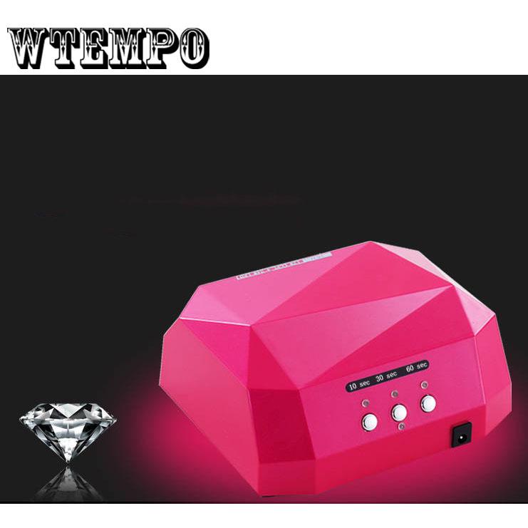 36W Dual UV LED Nail Lamp Nail Machine Gel Polish Gel Varnish Curing Light Timer Nail Art Tools