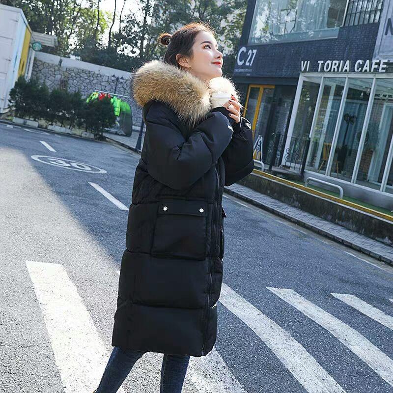 Cotton-padded Clothes Women's Mid-length Korean Version of Harajuku Style Cotton-padded Clothes Women's Bread Clothes Winter Coat Women