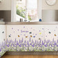 Lavender baseboard porch kitchen bathroom bedroom living room decorative  wall sticker