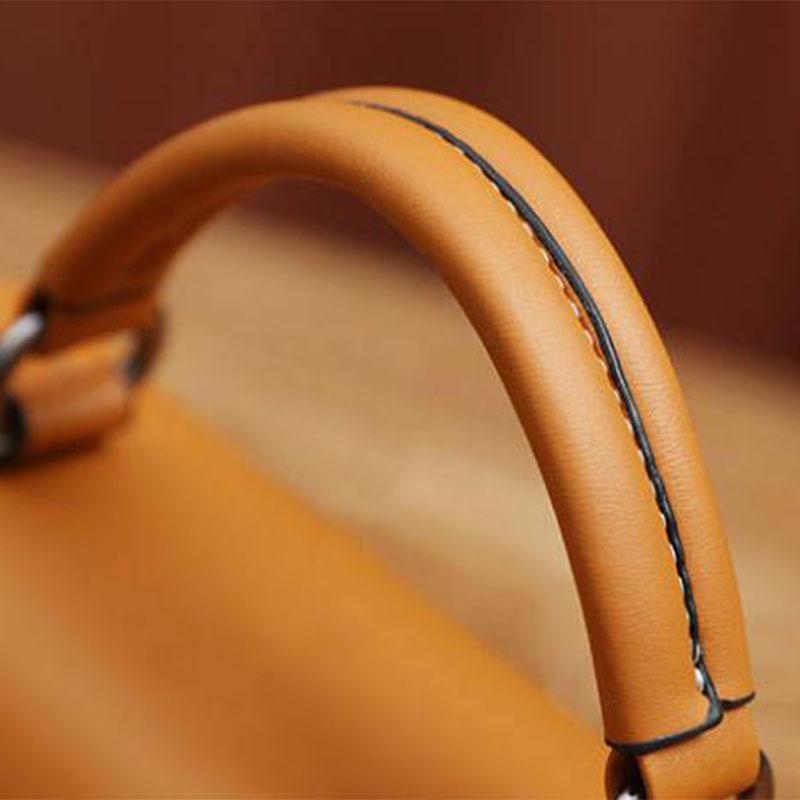 Rivet Crossbody Bag Women Leather Burglar Waterproof Wear-resistant Dark Buckle Tote Shoulder Bags
