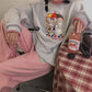 Plus Velvet Casual Pants Ins Trend Female Autumn and Winter Korean Version Outside Wear Wild Loose Leggings Pants Student BF Wind Harem Pants