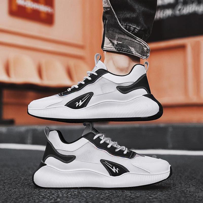 Fall Men's Shoes Breathable Sneakers Youth Running Shoes