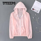 Casual Summer beach Sun Protection  Women Long Thin Cardigan Sun Protection Clothing Tops