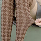 Autumn and Winter Knee Socks Thin Socks  Korean College Wind High Tube Pile Hose Leg Warmers Striped