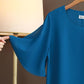 Chiffon Shirt Short -sleeved Female Summer Round Neck Loose Increase Size Top T -shirt Bottom Shirt