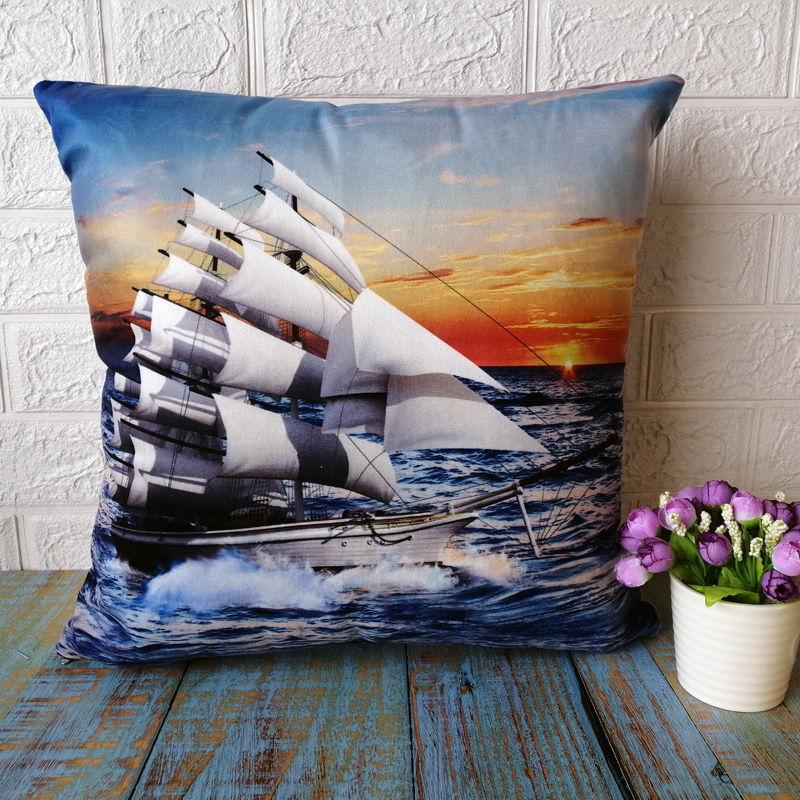 Washable Sofa Throw Pillow Cushion for Living Room Modern 3D Printing Throw Pillow Cover and Cushion Bedside Backrest Lumbar Pillow