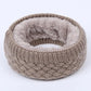 Women Thickened Scarf Neck Scarf Winter Wool Collar Knitted Ring Scarf Men Gifts