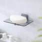 2pc Bathroom Soap Box Wall Mounted Shower Dish Storage Plate Tray Holder Soap Holder Rack Accessories