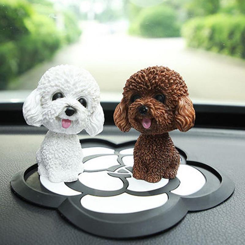 Shaking Head Dog Doll Decoration Car Center Console Decoration Creative Car Interior