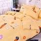 Fitted Sheet Mattress Cover Printing Bedding Linens Bed Sheets with Elastic Band Double Queen