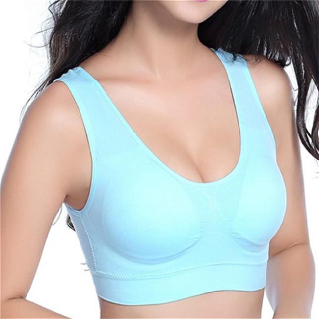 Female Push Up Bra Backless Padded Underwear Comfortable Wireless Brassiere Breathable Seamless Bras
