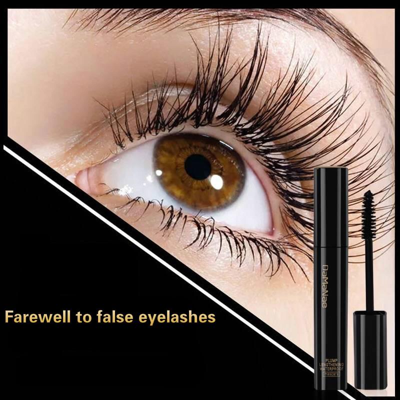 Mascara Eyeliner Lipstick Waterproof Anti-Sweat Long Slim Thick Curly Non-staining Beginner Set