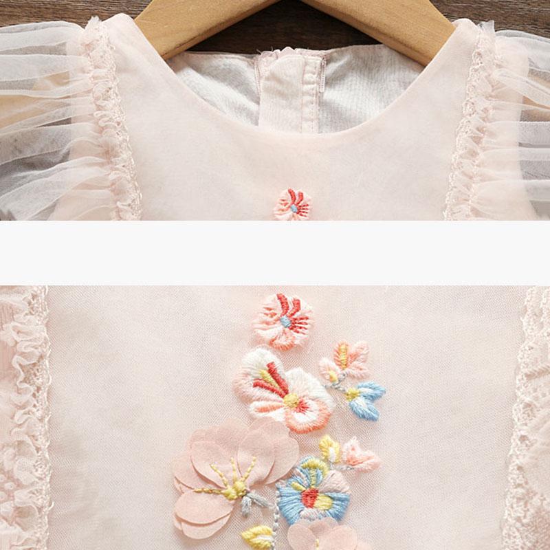 Girls Dress Children's Clothing Mesh Summer Dress Baby Girl Sleeveless Summer Girl Breathable Princess Skirt Tutu Skirt
