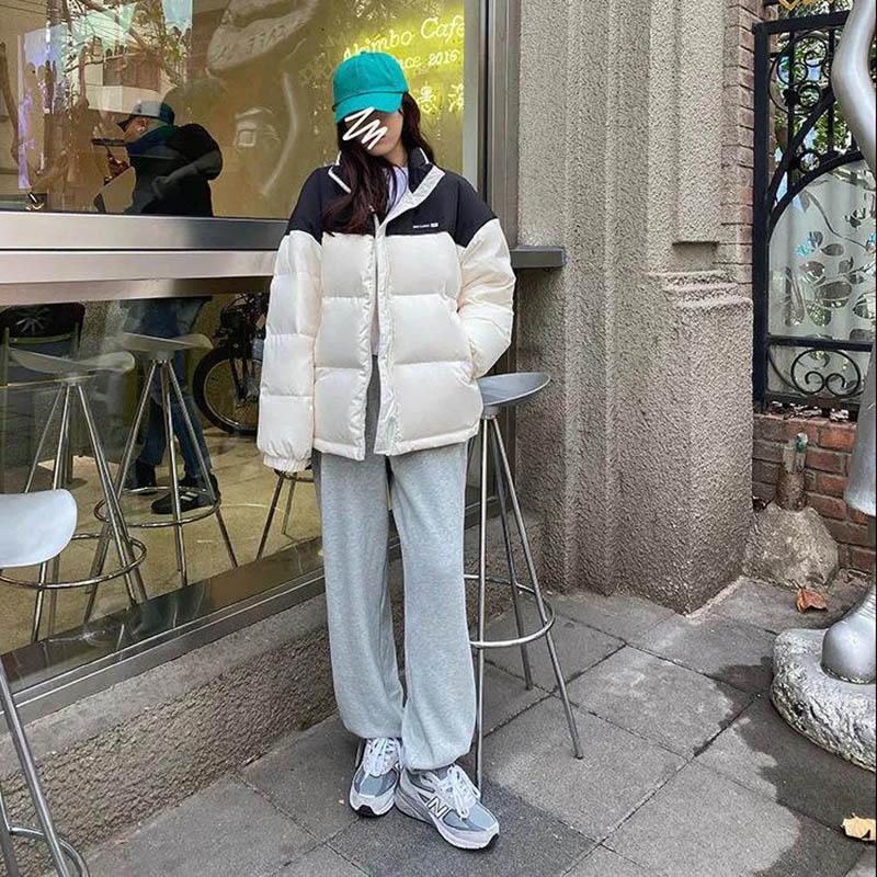 Winter Women's Down Down Padded Jacket Short Loose Bread Student Jacket