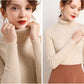 Turtleneck Sweater Women's Autumn and Winter Thickening Slim Western Feminine Blouse with A Bottoming Sweater