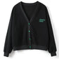 Sweater Cotton Jacket Women Korean Loose Loose Autumn and Winter Thin All-match Jacket Cardigan Sweater Short Baseball Uniform