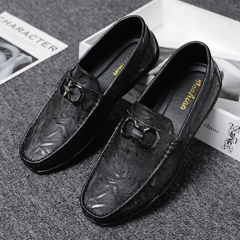 Spring and Autumn 2021 New England Men's Casual Shoes Set Foot Lazy Style Loafers