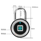 Fingerprint Padlock Intelligent Small Lock Dormitory Cabinet Lock Password Fingerprint Anti Theft Lock Warehouse Gym Fingerprint Padlock