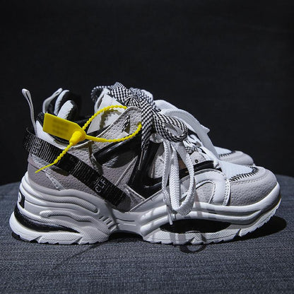Female Winter Spring Sports Shoes Female Ulzzang Harajuku Wild Casual Old Shoes
