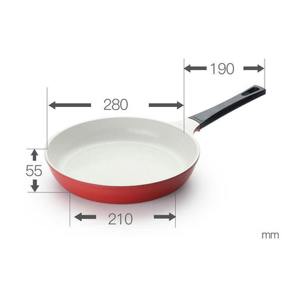 Ceramic Non-stick Pan Non-stick Steak Frying Pan Pancake Frying Eggs Less Oily Smoke Induction Cooker General