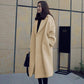 2019 European Jacket Autumn Women Large Size Long Loose Black Windbreaker Long Trench Coat