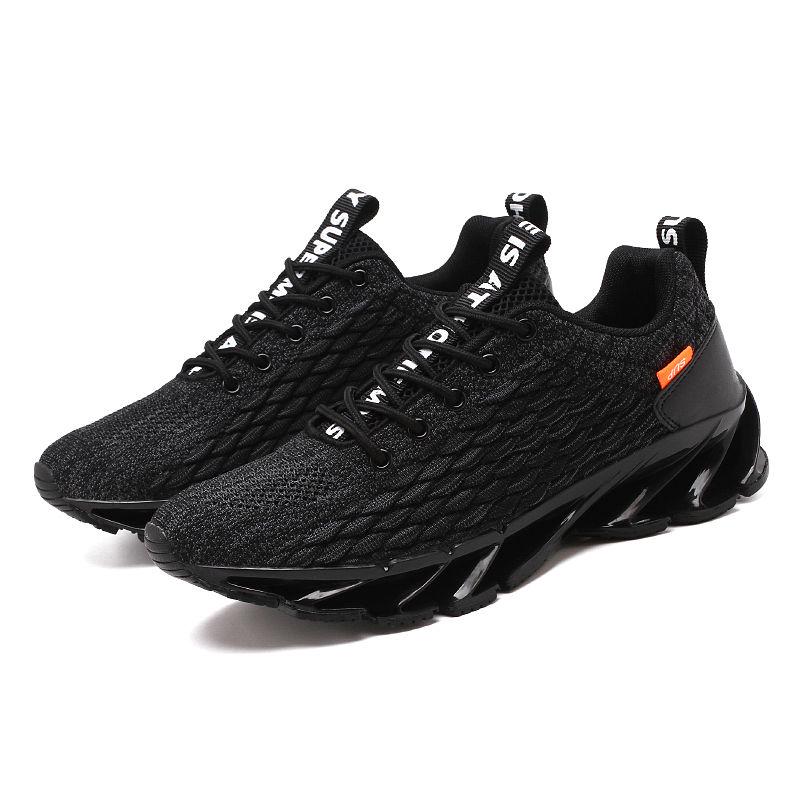Blades Men's Shoes Flying Woven Breathable Casual Sports Shoes Wild Soldier Travel Running Shoes