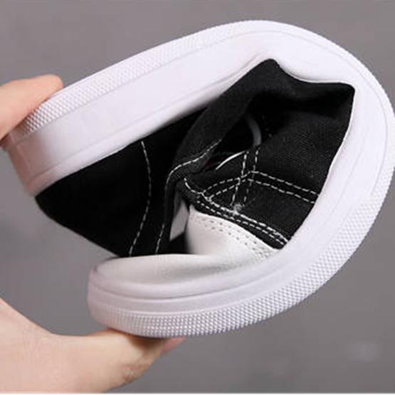 Women's Shoes Flat Lazy Canvas Casual Board Shoes Summer Canvas Slip-on Shoes