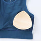 Women's Sports Bra No Underwire Shock Quick Dry Underwear Anti-gathering Stereotyped Beauty Back Hollow Vest with Removable Chest Pad Yoga Vest