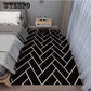 European Style Home Area Rugs Bedroom Mat Non-slip Floor Rug super soft Decorative Carpet