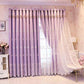 High-end Atmospheric Curtain Screens for Bedroom and Living Room Household Curtains Shading (165×270cm)