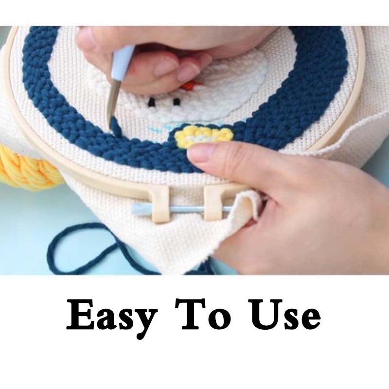 Russian Stamp Embroidery Urban Beauty Handmade Material Package Wool Decorative Painting Decompression Creative Handmade Diy