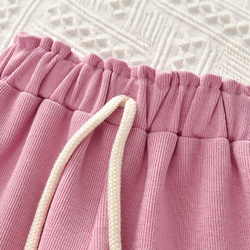 Girls Spring and Autumn Carrot Pants Loose Casual Pants Bloomers Trousers Outer Wear Pants Sports Pants