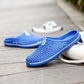 Summer Couple Candy Color Hole Shoes Breathable Half Support Beach Shoes Sandals Male