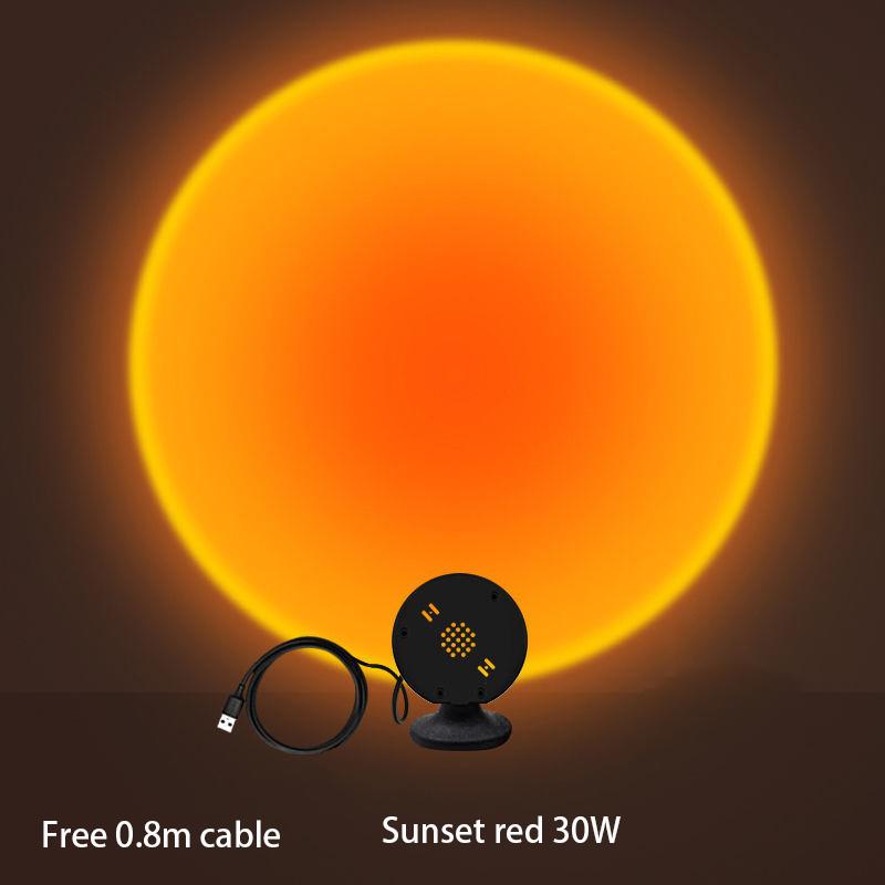 Sunset Light Portable Small Floor Light Cheap Atmosphere Projection Dusk Afterglow To Take Pictures At Sunset Sunset Light