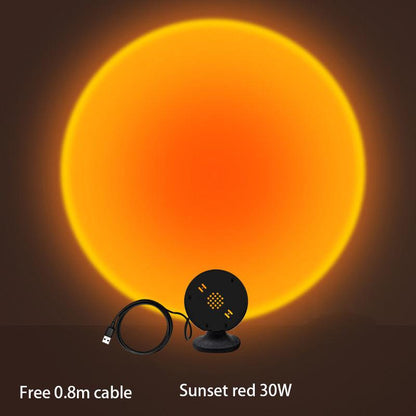 Sunset Light Portable Small Floor Light Cheap Atmosphere Projection Dusk Afterglow To Take Pictures At Sunset Sunset Light