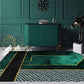 Nordic Ins Style Living Room Carpet Bedroom Light Luxury Bedside Mat Tea Geometric Blanket Room Full of Home Modern