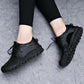 Cowhide Women's Shoes Spring and Autumn Sports Casual Shoes Leather Comfortable Flat Bottom Mother Shoes Soft Bottom All-match Four Seasons Shoes