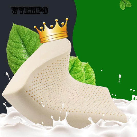 Brand Latex Pillow Natural Rubber Pillow Adult Neck Pillow Massage Pillow Thailand Import