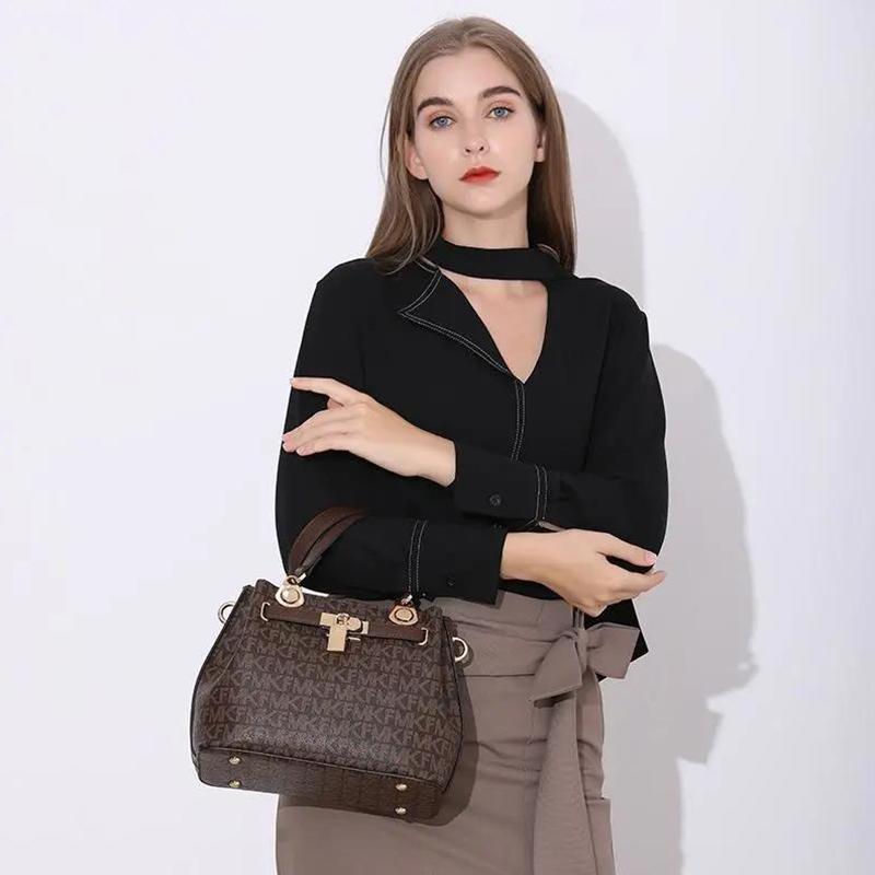 Women's Leather Bags Casual Fashion Trends All-match Women's Bags Shoulder Messenger Handbags
