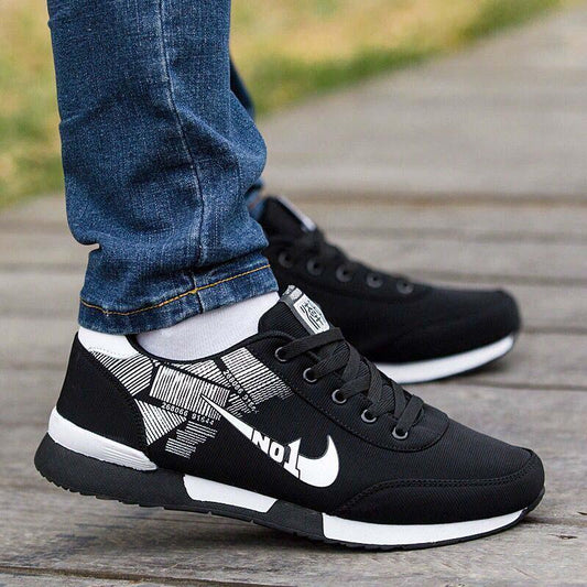 Men Air Cushion Sneakers Non-slip Basketball Shoes Breathable Wear-resistant Mesh Running Shoes