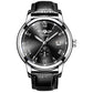 Mens Automatic Mechanical Sport Wristwatches Fashion Steel Watch