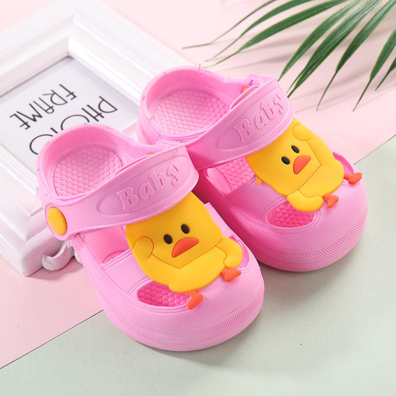 Summer Kids Boys Girls Shoes Sandals Slippers Beach Hollow Out Shoes