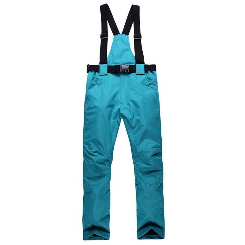 Men's and Women's Ski Pants Winter Outdoor Warm and Windproof Waterproof Snowboard Pants Jumpsuit Ski Overalls Snow Pants