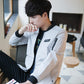 Fashion Stand-up Collar Jacket Men's Casual Jacket Plus Size Men's Clothing Wild Jacket