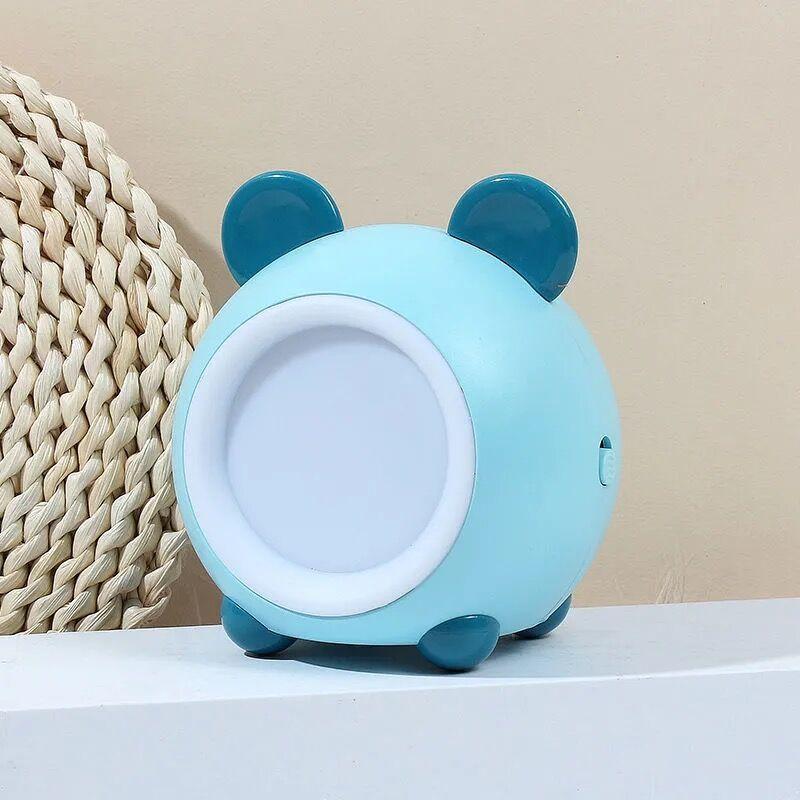 Cute Pet Energy-saving Night Light LED Three-speed Dimming Night Light USB Rechargeable Bedroom Bedside Light Touch Sensor Light