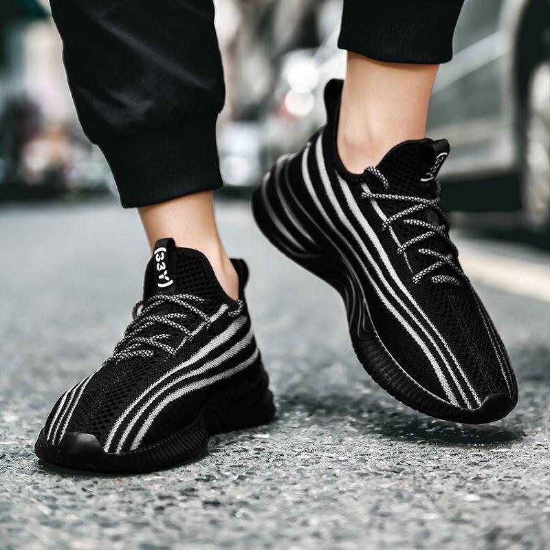 Mesh Shoes Men's Shoes Summer Breathable Men's Shoes Jogging Comfortable Sneakers Men's Handsome Canvas Shoes
