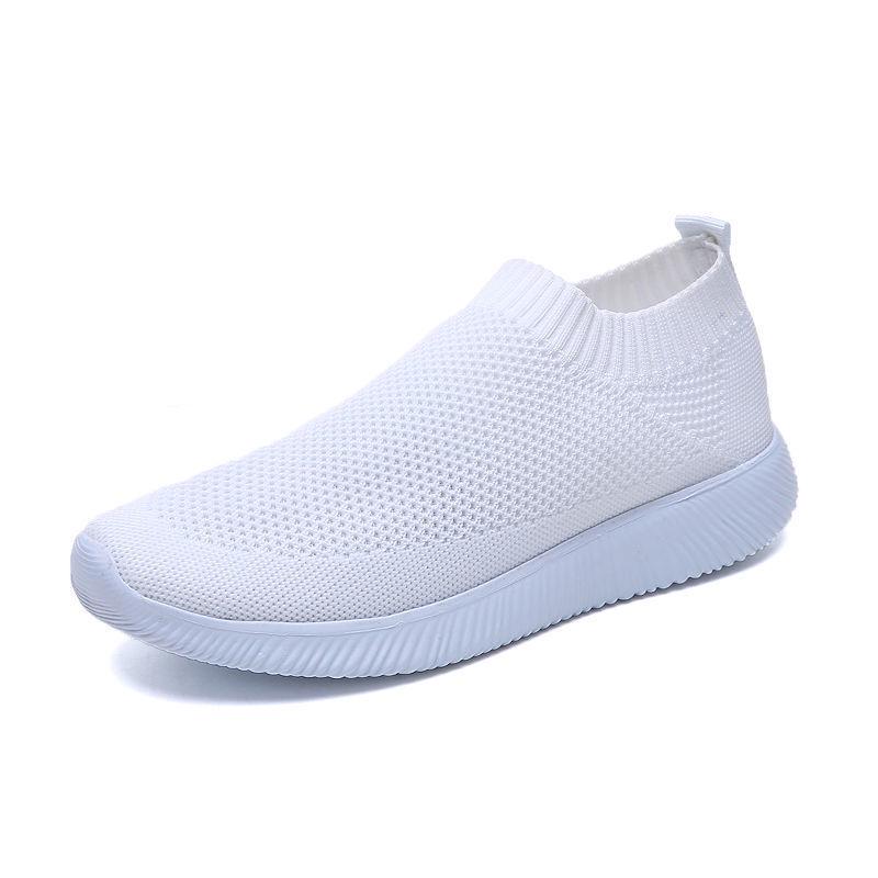 2020 Women Sneakers Fashion Socks Shoes Casual White Sneakers Summer Knitted Vulcanized Shoes Women Trainers Tenis Feminino