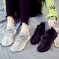 Summer Breathable Sports Shoes Women's Running Casual Korean Version of All-match Student Non-slip Vulcanized Flying Weaving Shoes