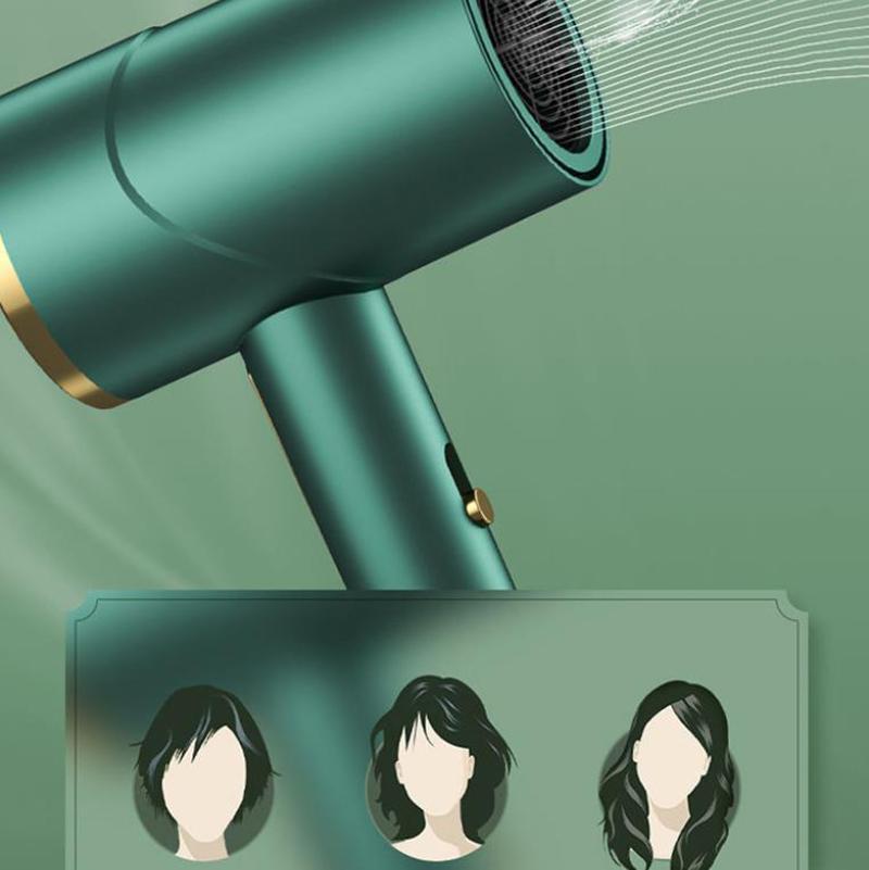 1200W Professional Hair Dryer Set Blu-ray Negative Ion Hair Care Hot/cold Hair Dryer Silent Barber Equipment
